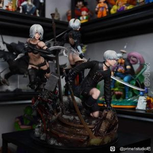 Prime 1 Studio Licensed NieR: Automata 1/4 Scale Resin Statue DX Ver - Sqaure Enix Masterline 2B YoRHa No.2 Type B Anime Video Game (Carousell)