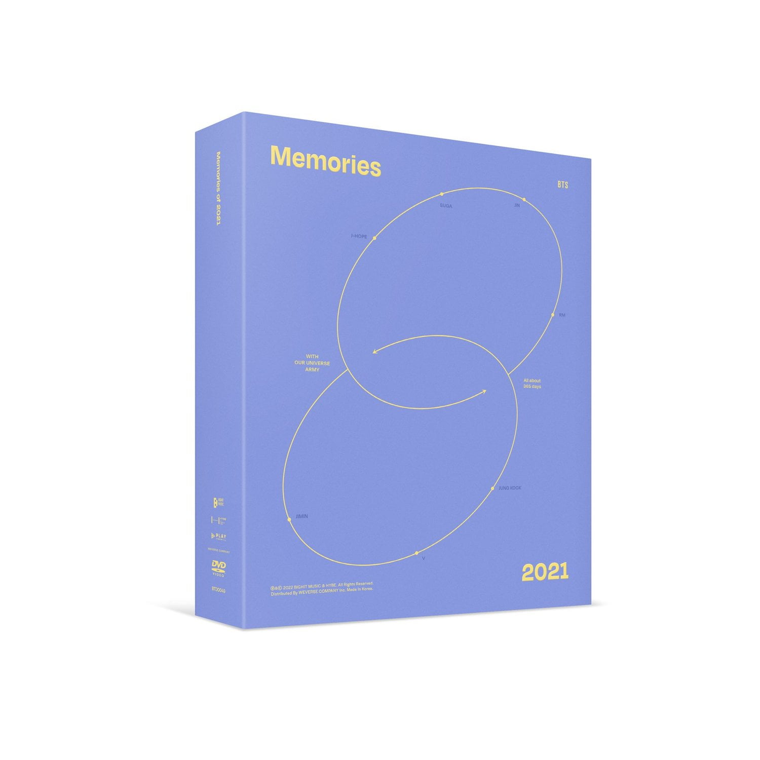 BTS Memories 2021 DVD