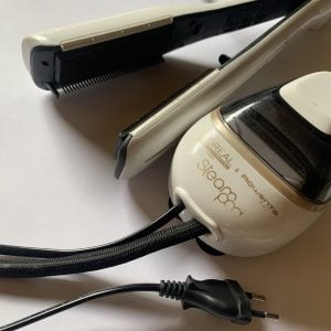 L`Oreal Steampod Original EU 2-Pin EU-Connector 100-240 V hair straightener (Ebay)