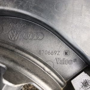 Alternative view of Audi A4 8E 2.0TDi Fan & Fan Motor Valeo (Ebay)